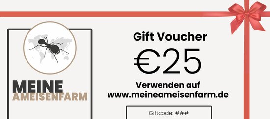 Geschenkgutschein 25 euro